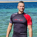 Pánské lycrové triko DIVE TEAM MAN, krátký rukáv