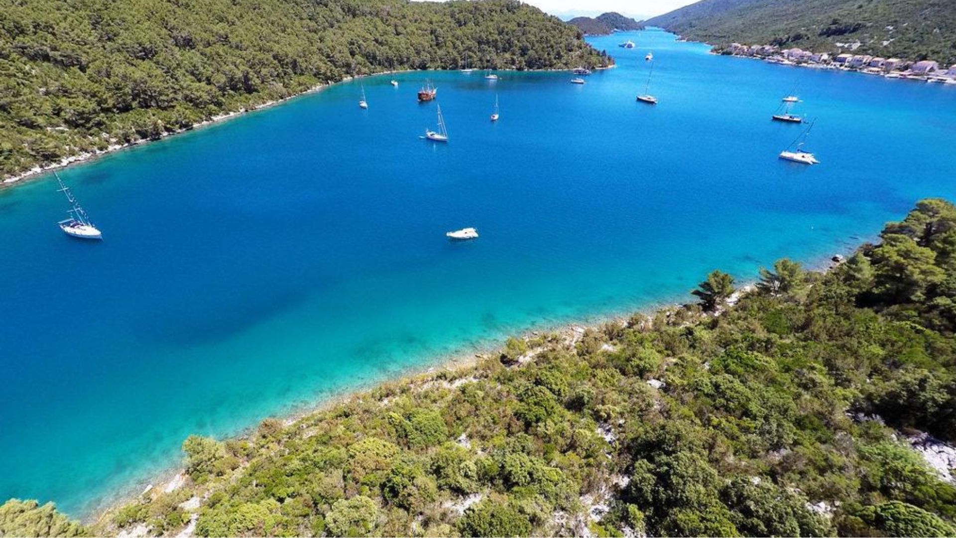 Chorvatsko-Národní park Mljet,
